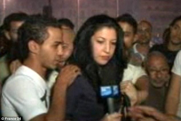 法國美女記者,埃及癡漢,解放廣場(Tahrir Square),桑妮雅狄里蒂(Sonia Dridi)1