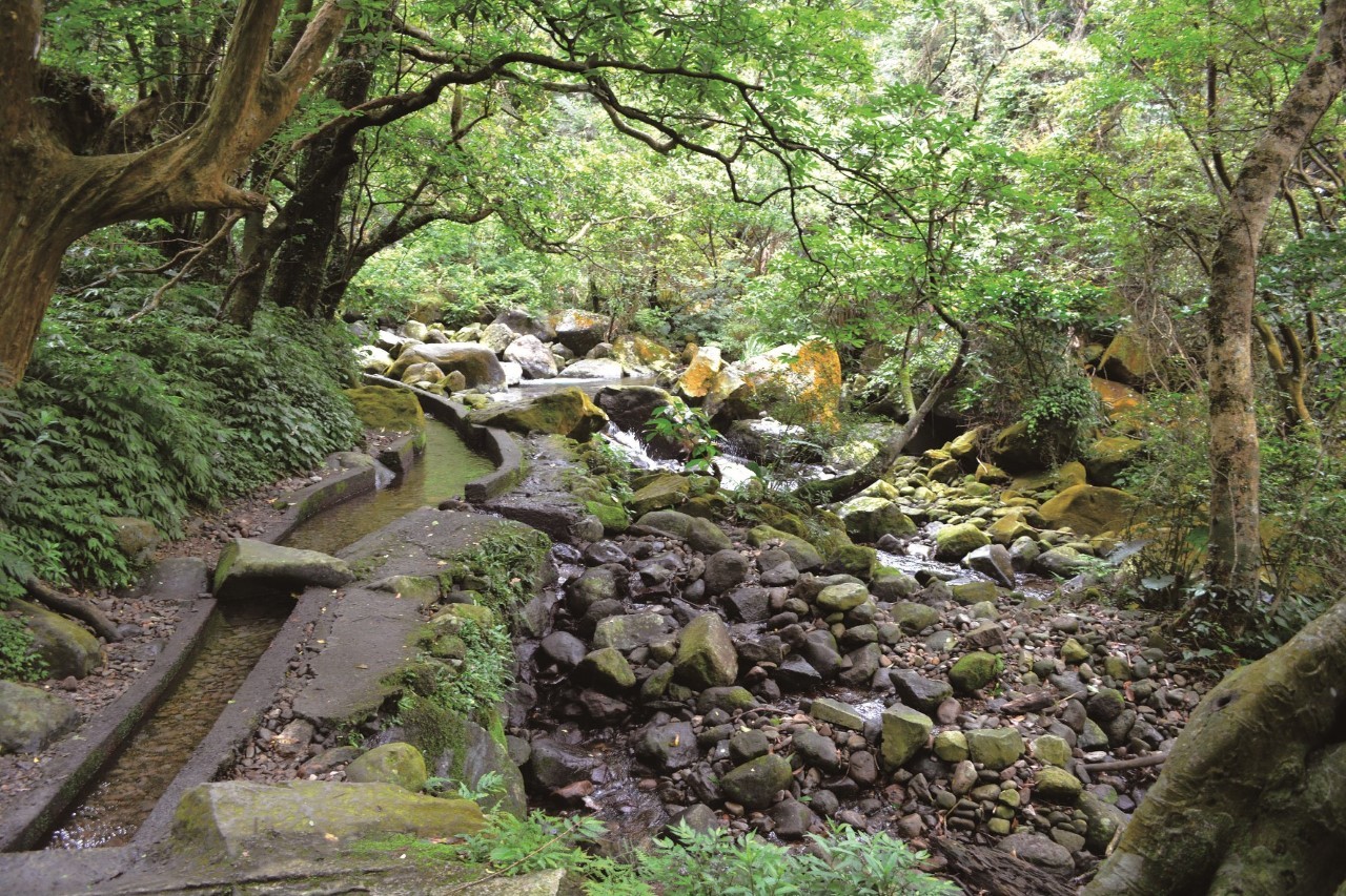 青山瀑布步道。（圖／新北市政府提供）