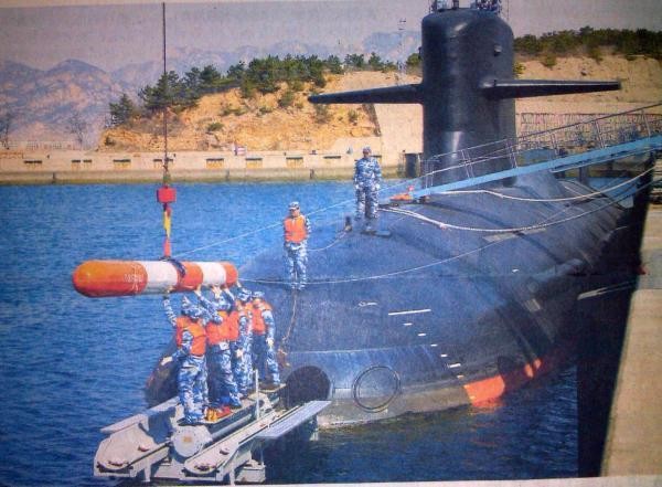 ▲陸製最強潛艦093B型首次曝光。（圖／翻攝自《人民海軍報》）