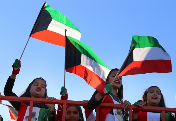 科威特國旗照片(CFP)