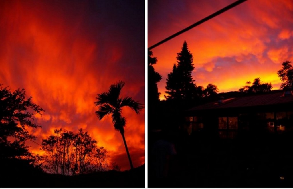 台東傍晚出現「火燒雲」　天際線彷彿陷入火海 | ETtoday旅遊雲 | ETtoday新聞雲