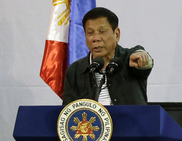 菲律賓總統杜特蒂.Rodrigo Duterte（圖／達志影像／美聯社）