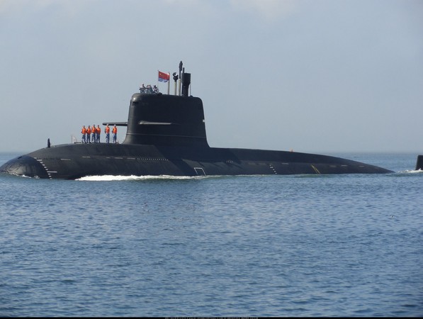 中國曝光最新039C型常規潛艇高清圖片。（圖／翻攝自大陸網站）