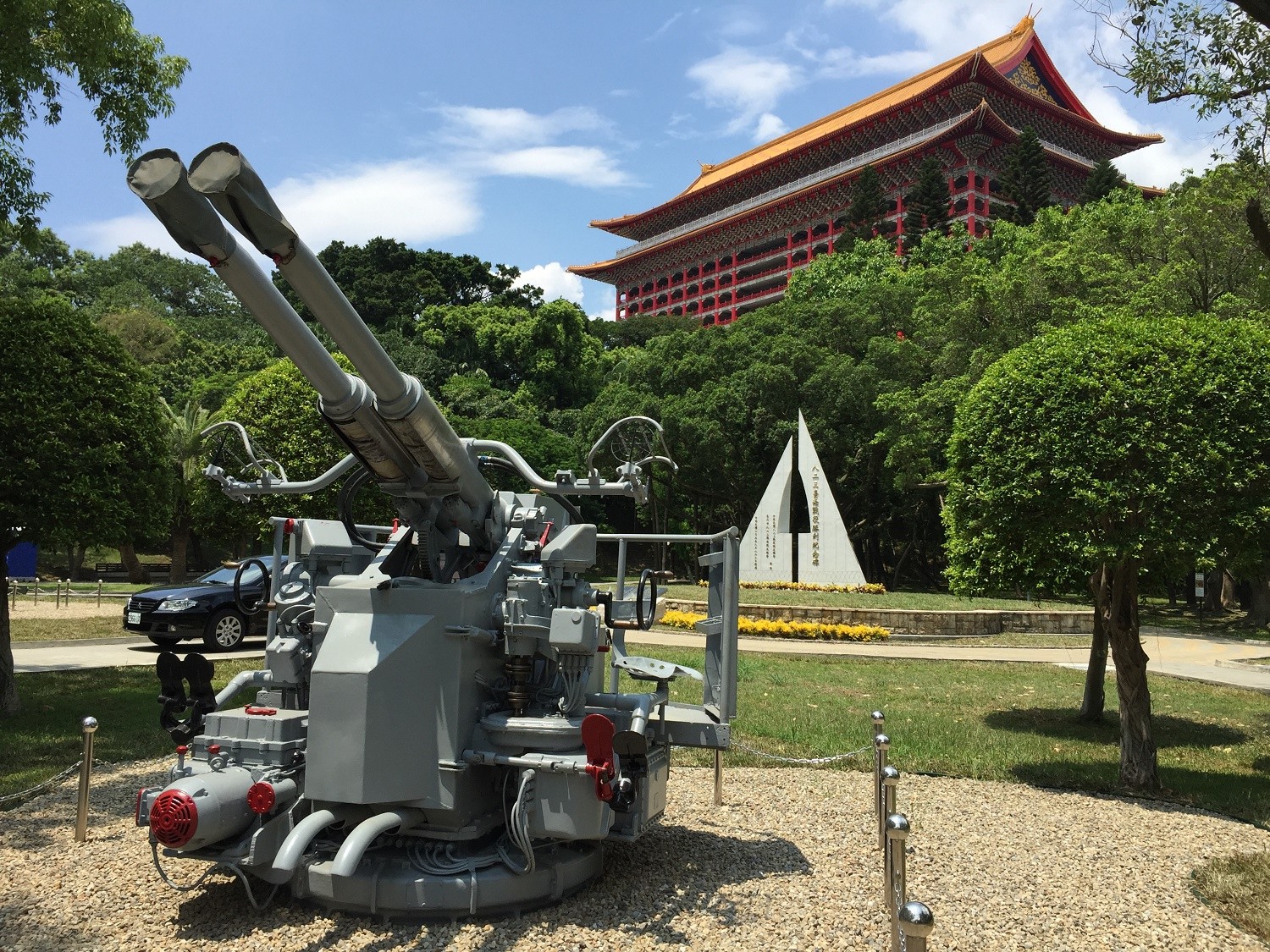 八二三紀念公園。（圖／翻攝自台北市政府網站）