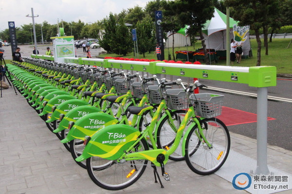 ▲ 台南市公共自行車（T-Bike）自8月8日上路以來廣受好評，使用人數逐漸攀升。（圖／市府提供）