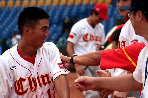 來台參加U18亞青的中國棒球隊。(圖／中華棒協提供)