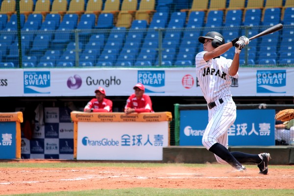 U18亞青日本隊入江大生。(圖／中華棒協提供)