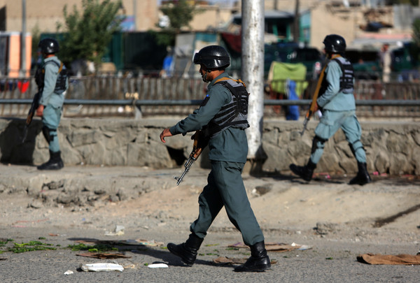 阿富汗首都喀布爾，5日連續發生3起炸彈攻擊，塔利班承認犯案。（圖／達志影像／美聯社）