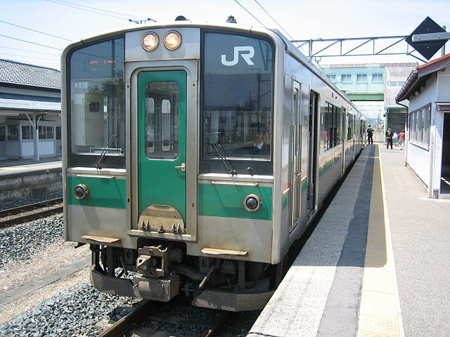 日本JR電車。（圖／翻攝自維基百科，為銚電神的版權作品）可商業用途，要標名作者https://commons.wikimedia.org/wiki/File:JR東日本701系電車.JPG