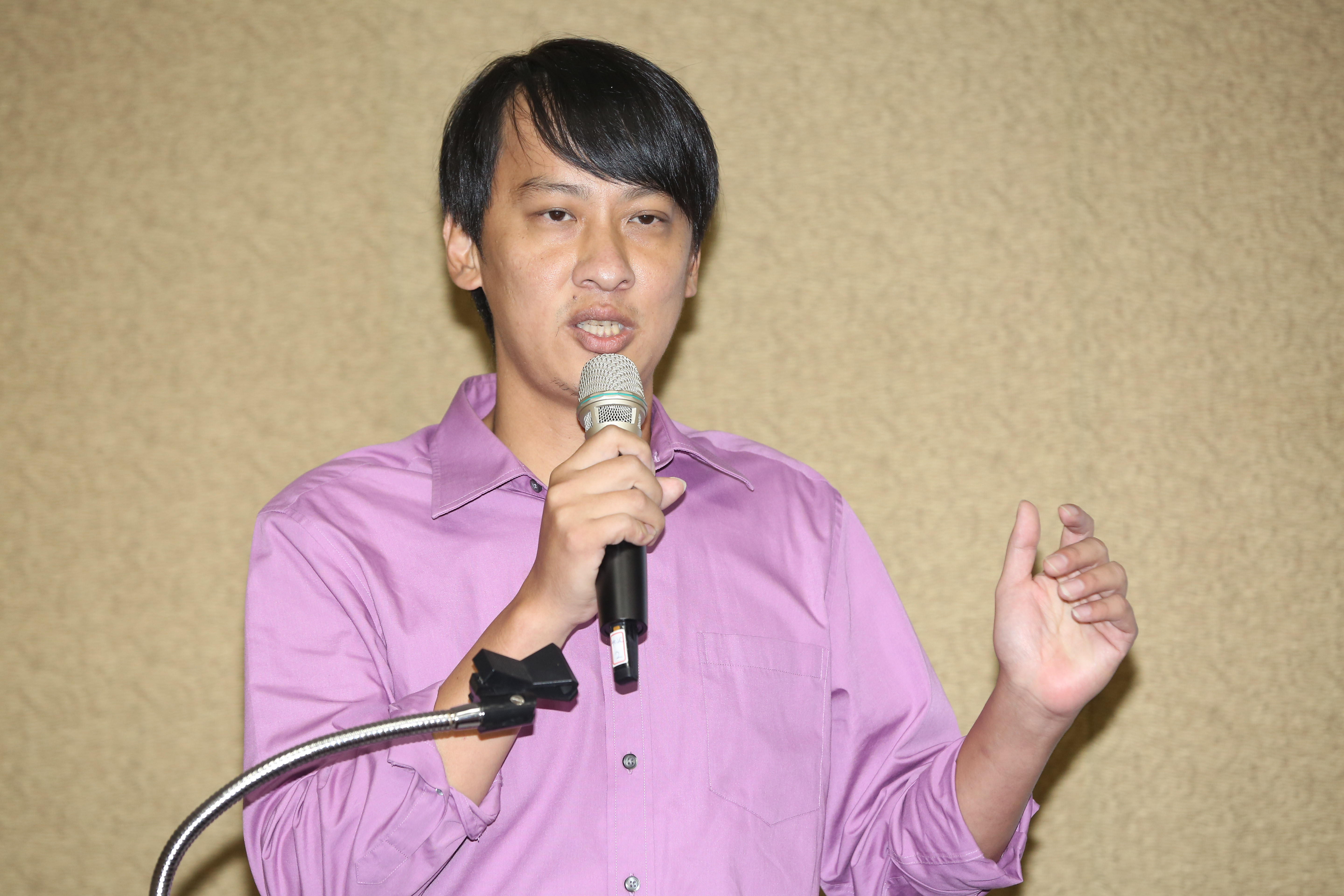 台灣C肝治療面面觀公聽會,朱顯光（圖／記者李鍾泉攝）