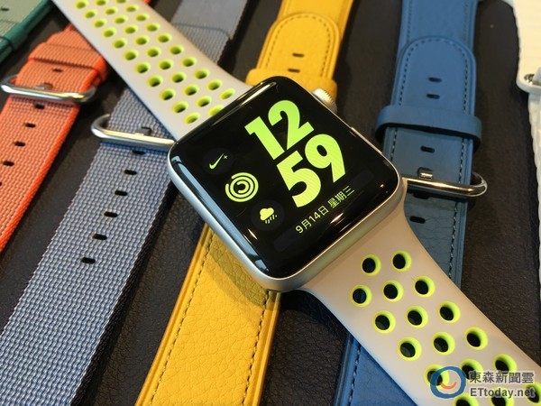 Apple Watch Nike+與Apple Watch Series 2動手玩(圖／記者洪聖壹攝)
