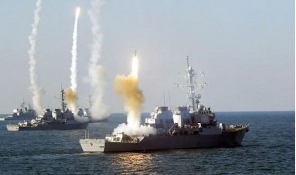 傳敘利亞沿岸的俄國軍艦發起飛彈攻擊，擊斃多國的情報官員。（圖／翻攝自Alalam.ir）
