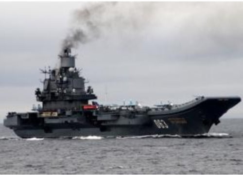 俄羅斯「庫茲涅佐夫號」（Admiral Kuznetsov）航空母艦。（圖／翻攝自俄羅斯海軍官網）