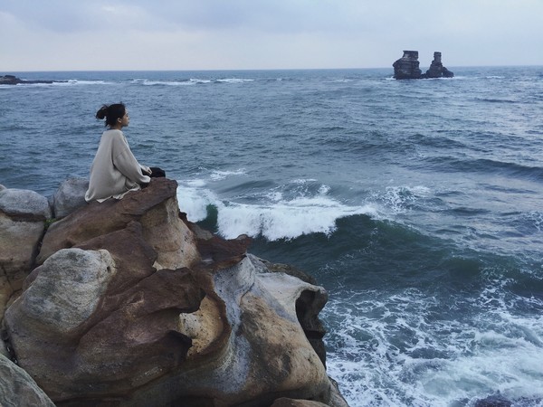 神秘海岸。（圖／網友ig imzhuzhuu 提供，請勿任意翻攝，以免侵權）