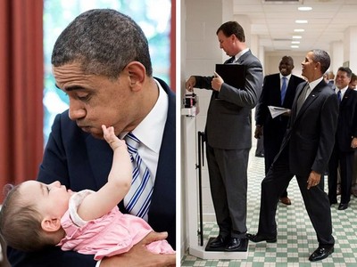 歐巴馬8年來不曾曝光的行為，都被白宮攝影師拍到了！