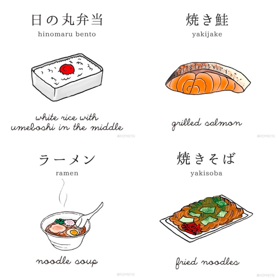 ▲哈日族必追！超療癒的IG帳號　讓你邊吃美食、邊學日文（圖／翻攝自nihongo_flashcards Instagram）