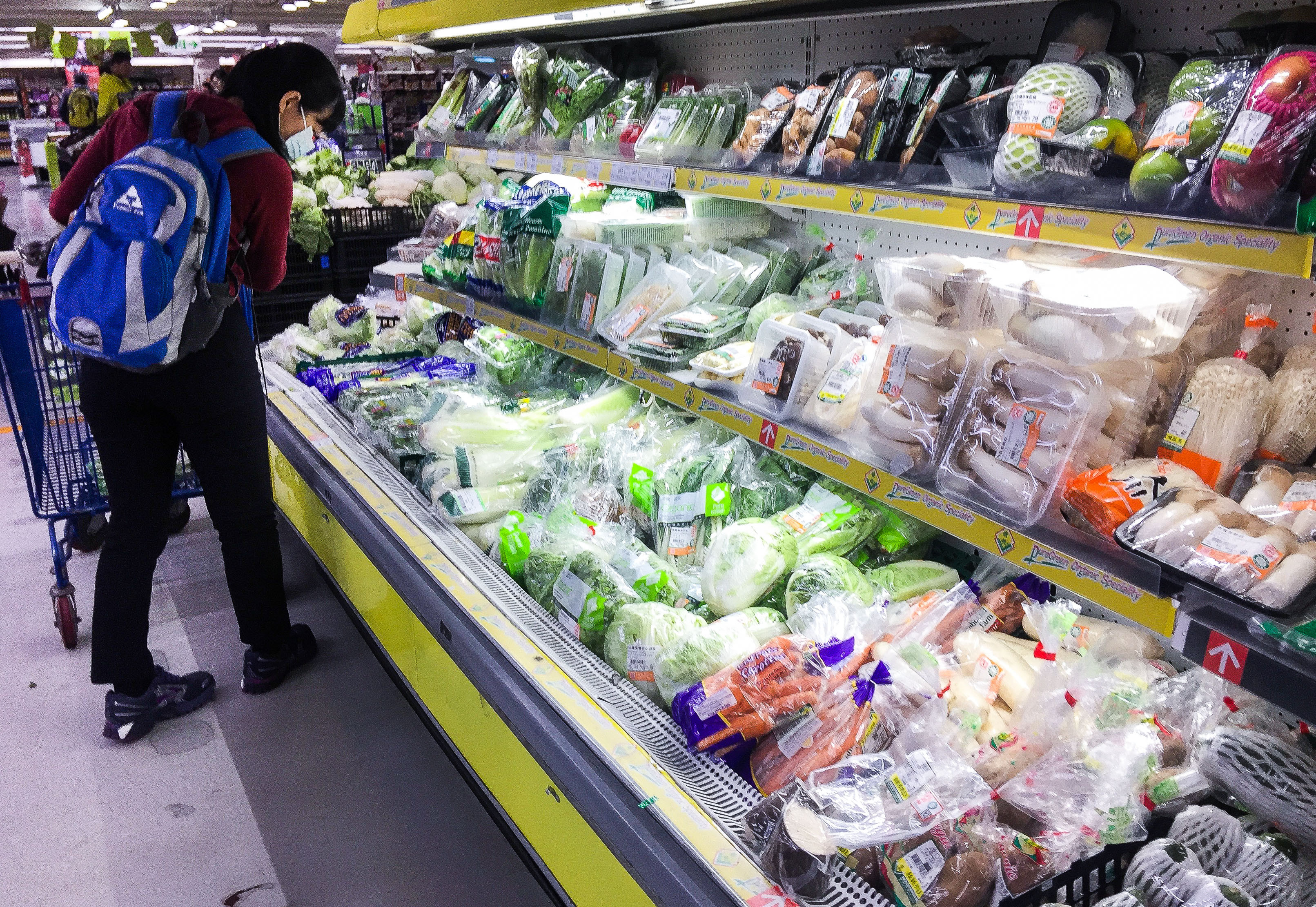 食安,超市,賣場,家樂福,物價,菜價,生鮮,蔬果（圖／記者張一中攝）