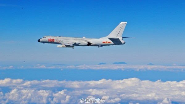 軍機繞台「合法合理合情」　中共空軍：計畫持續執行！（圖／翻攝空軍發布）