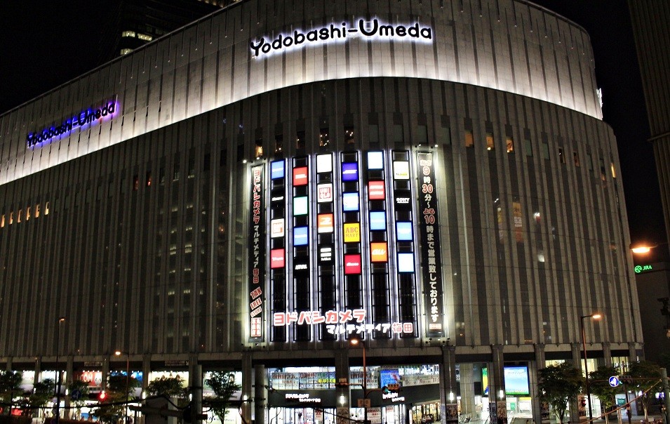 日本知名連鎖電器行Yodobashi Camera（圖／記者蔡玟君攝）