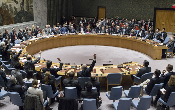 聯合國安理會表決通過，譴責以色列在約旦河西岸的屯墾行為。（圖／達志影像／美聯社）