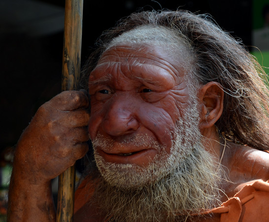 ▲舊石器時代的史前人類「尼安德塔人(Homo neanderthalensis)」。（圖／達志影像／美聯社）