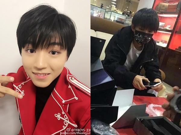 據微博《愛凱的ㄚ頭》博主透露，王俊凱近日到她小阿姨夫家所開的攝影器材店，表示想買一台相機。