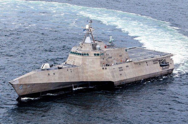 ▲美國濱海戰鬥艦獨立級科羅納多號（LCS-4）。（圖／翻攝自美國海軍官網）