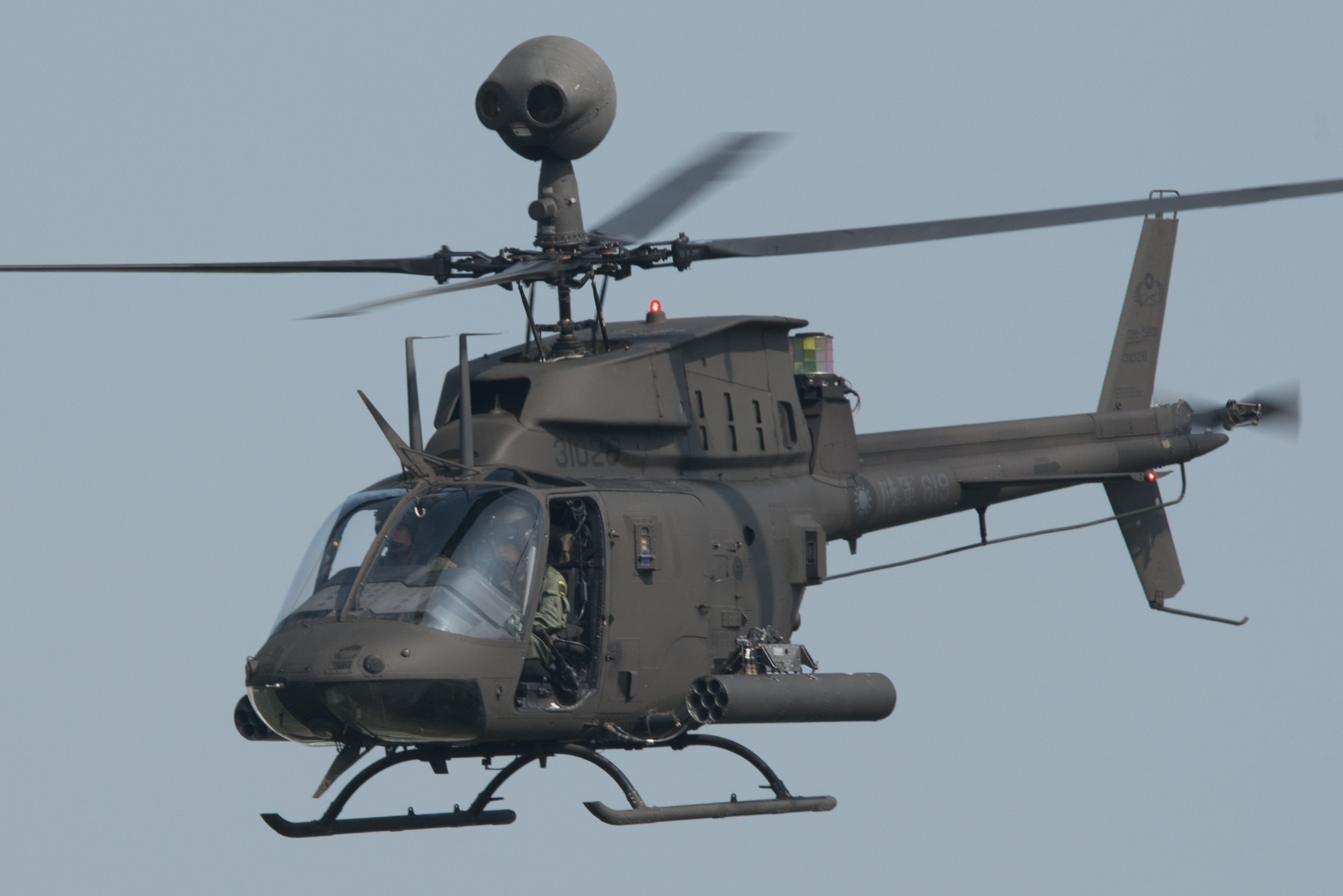 OH-58D戰搜直升機,中華民國陸軍,陸軍航特部（圖／記者季相儒攝）