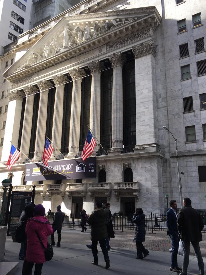 紐約證券交易所,美股,華爾街（示意圖／記者董美琪攝）