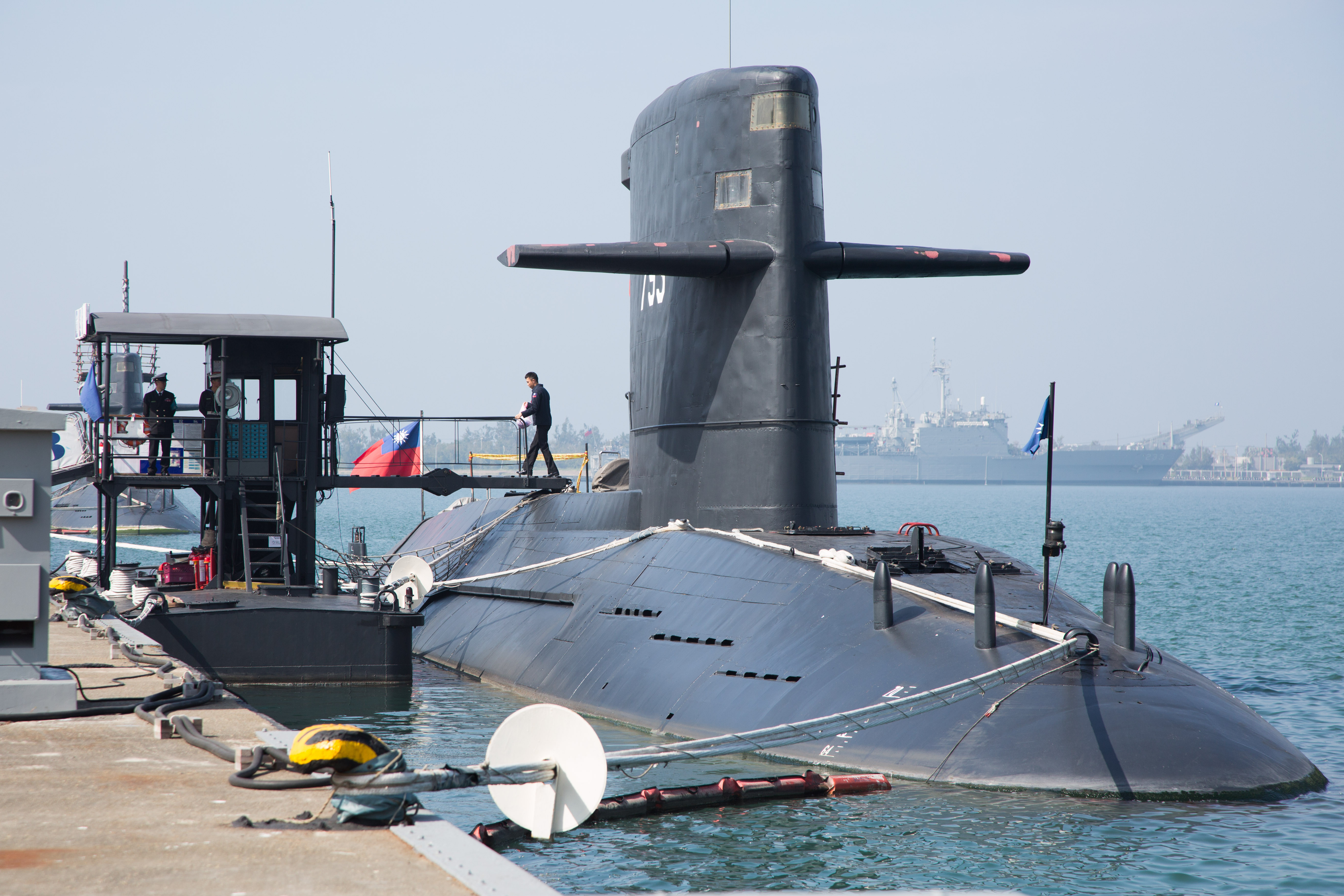 海龍號潛艦,SS-793,劍龍級柴電動力潛艦,中華民國海軍,荷蘭建造（圖／記者季相儒攝）