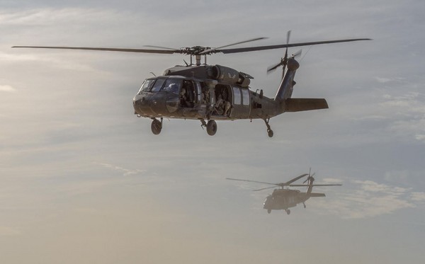 美軍UH-60L黑鷹直升機。（圖／翻攝自U.S. Army粉絲專頁）