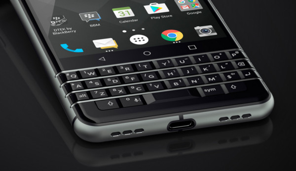 BlackBerry KEYone 正式發表。（圖／翻攝自官網）