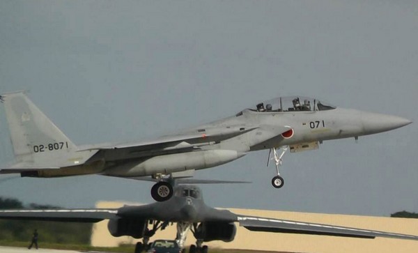 日本F-15戰鬥機。（圖／翻攝自航空自衛隊粉絲專頁）