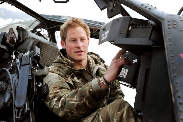 英國哈利王子在阿富汗服役。(圖／達志影像／美聯社)