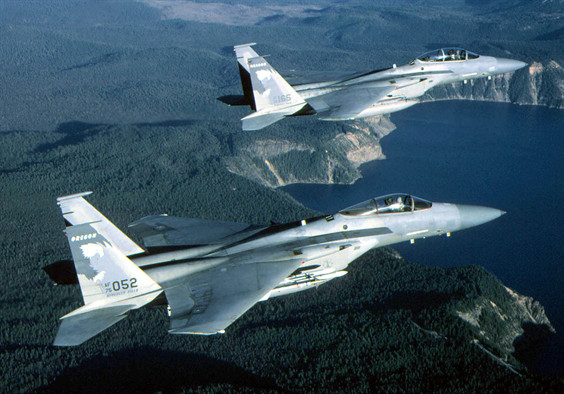 F-15鷹式戰鬥機。（圖／翻攝美國空軍官網）