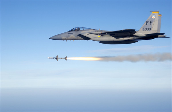 F-15鷹式戰鬥機。（圖／翻攝美國空軍官網）