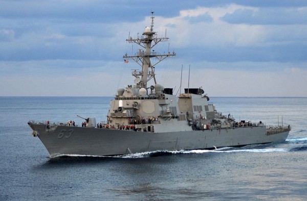 ▲史塔森號驅逐艦,USS Stethem DDG 63。（圖／翻攝自U.S. Pacific Fleet粉絲專頁） 