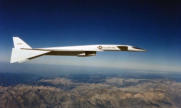 XB-70「戰神侍婢式」轟炸機（Valkyrie）。（圖／翻攝自美國空軍博物館官網）