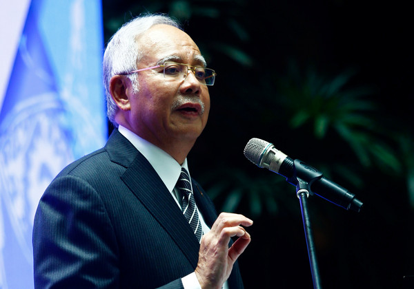 ▲馬來西亞首相納吉向大眾保證，金正男命案有新發展，會第一時間稟報。（圖／路透社）