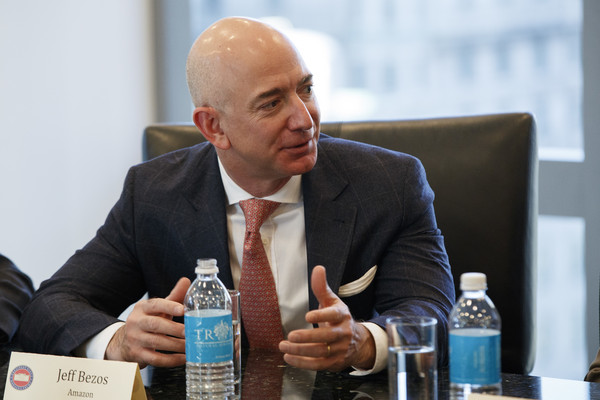 ▲亞馬遜（Amazon）創辦人貝佐斯（Jeff Bezos）。（圖／達志影像／美聯社）