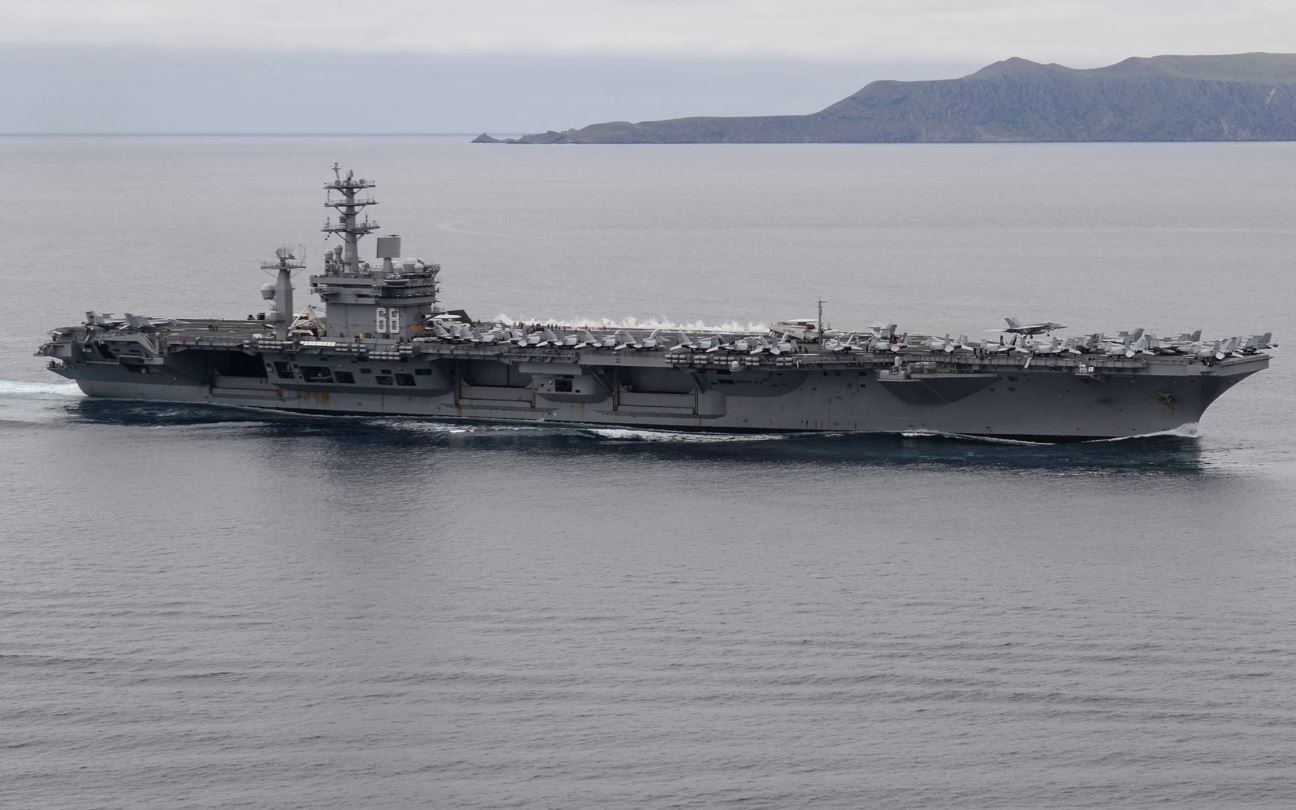 尼米茲號航空母艦,USS Nimitz (CVN 68)。（圖／翻攝自U.S. Pacific Fleet粉絲專頁）