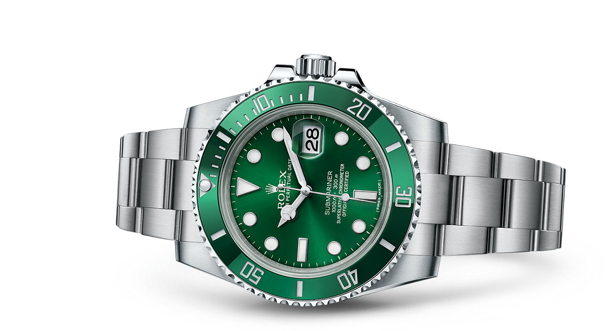 俗稱「綠水鬼﹞的勞力士潛水錶Rolex 116610LV。（圖／翻攝勞力士官網）