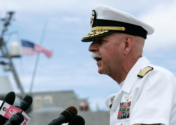 美國太平洋艦隊司令斯科特･斯威夫特（Scott Swift）。（圖／路透社）