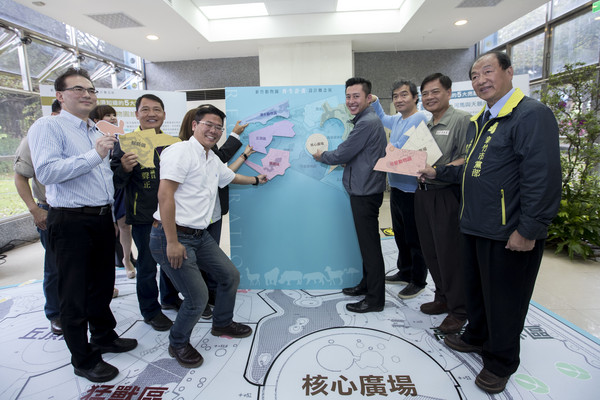 ▲新竹市長林智堅出席「新竹動物園再生計畫展」開幕。