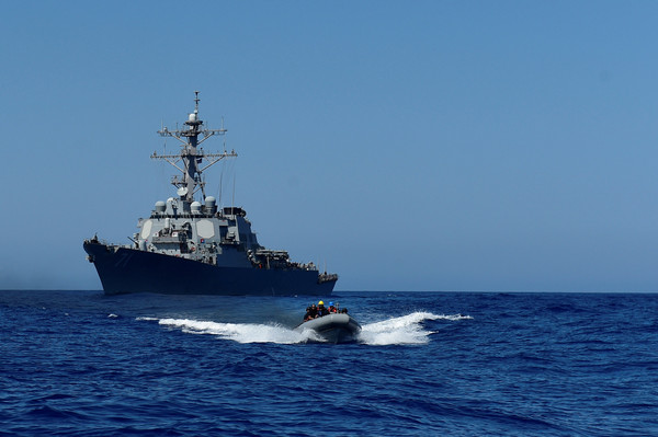 美軍空襲敘利亞,USS Ross (DDG 71),羅斯號驅逐艦,戰斧巡弋飛彈。（圖／路透社）