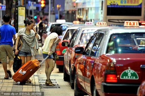 香港計程車。（圖／CFP）