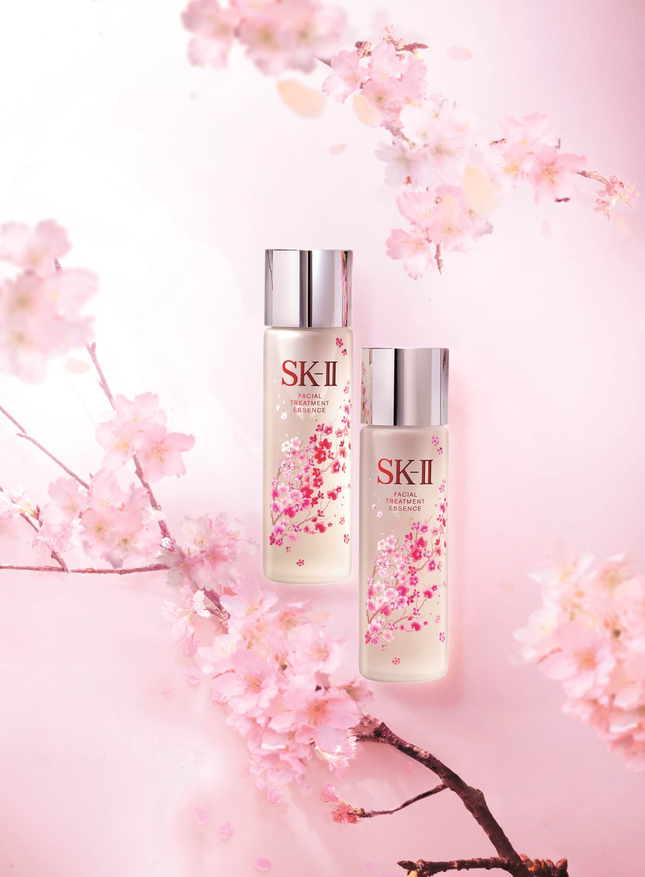 粉嫩樱花正夯!sk-ii推青春露粉漾樱花版席卷女孩心