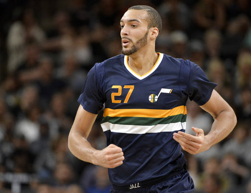 ▲爵士，戈貝爾（rudy gobert）。（圖／達志影像／美聯社）