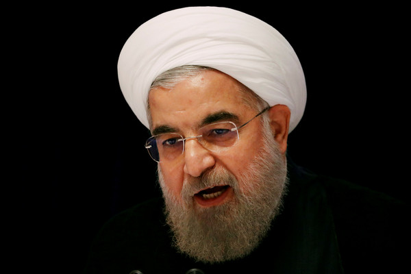 伊朗總統哈桑·羅哈尼,Hassan Rouhani。（圖／路透社）