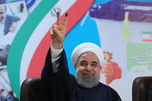 伊朗總統哈桑·羅哈尼,Hassan Rouhani。（圖／路透社）
